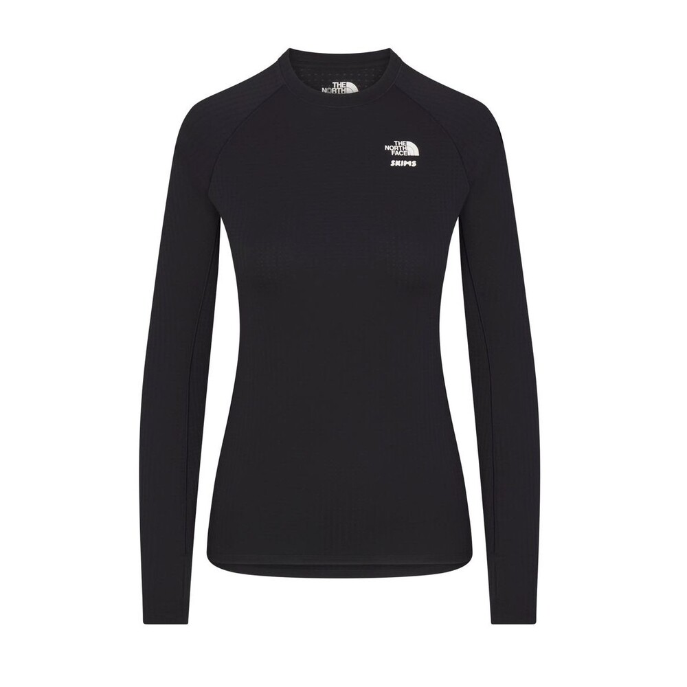 The North Face x Skims | Size XS | Dotknit Long Sleeve Top Onyx Black, In Hand!
